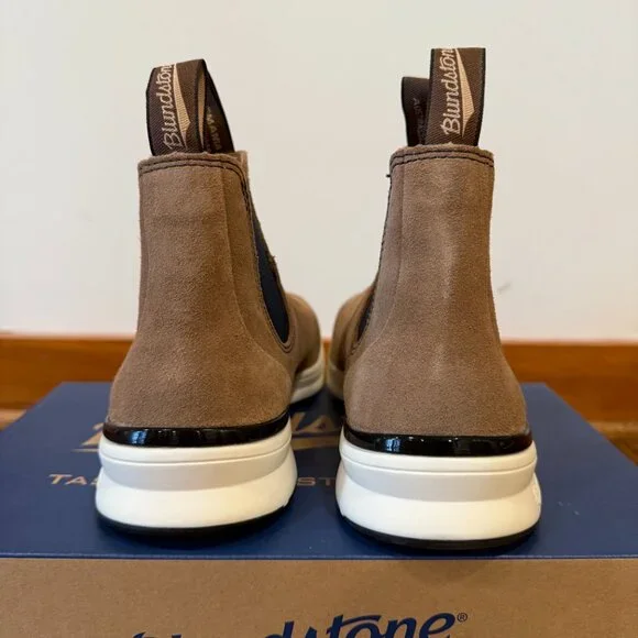 Blundstone 2146 Sneaker Chelsea Ankle Boots AU 6, US W 9 / M 7 Suede Sand Beige - Picture 7 of 15